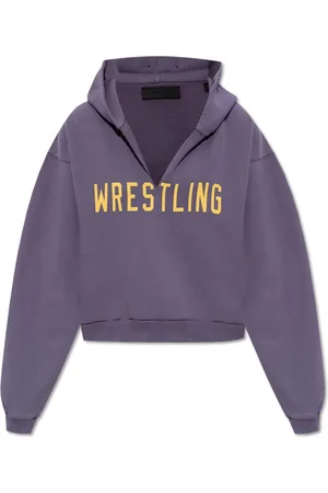 FEAR OF GOD Sweathshirts & Hoodies, Dame, Lilla, XS, Bomuld, Hættetrøje