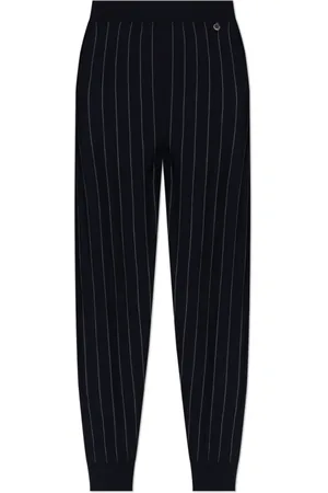 Stella McCartney Bukser, Dame, Blå, M, Uld, Uldbukser