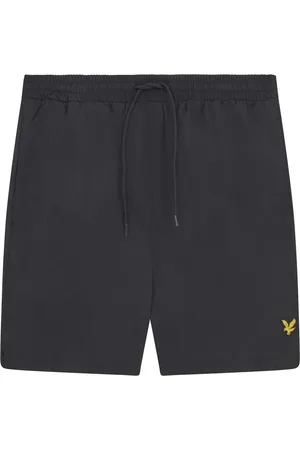 Lyle & Scott Badetøj, Herre, Sort, S, Svømme shorts Ensfarvet svømme shorts