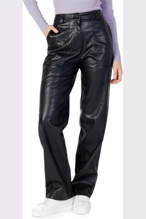 Calvin Klein Bukser, Dame, Sort, S, Uld, Bukser