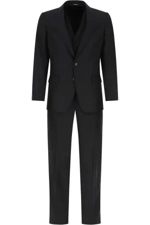 Dolce & Gabbana Jakkesæt, Herre, Blå, XL, Uld, Elegant Kjole Kollektion til Kvinder