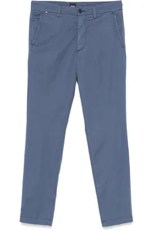 HUGO BOSS Bukser, Herre, Blå, M, Blå Chino Bukser Kaiton Stil