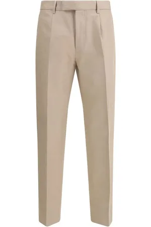 Ermenegildo Zegna Bukser, Herre, , S, Uld, Stilfulde Chino-bukser