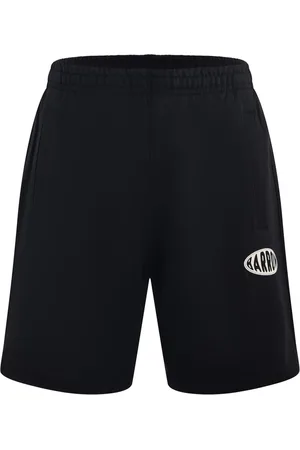 BARROW Shorts, Herre, Sort, XS, Bomuld, Sort bomuld Bermuda shorts