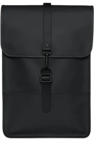 Rains Taske, unisex, Sort, ONE SIZE, Uld, Mini Rygsæk med Magnetlukning