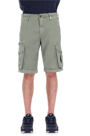 MYTHS Shorts, Herre, Grøn, S, Bomuld, Grøn Bermuda Shorts