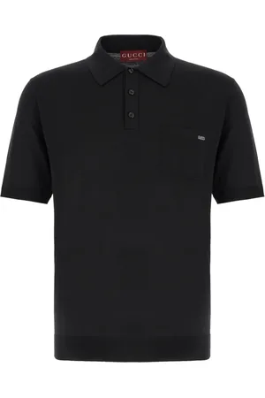 Gucci Top, Herre, Blå, S, Uld, Klassisk Polo Shirt til Mænd