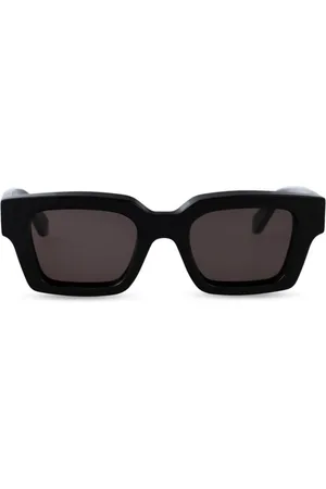OFF-WHITE Tilbehør, unisex, Sort, 53 MM, Uld, Sorte solbriller Stilfuldt model