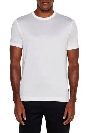 HUGO BOSS Top, Herre, Hvid, S, Hvide T-shirts og Polos Kortærmet