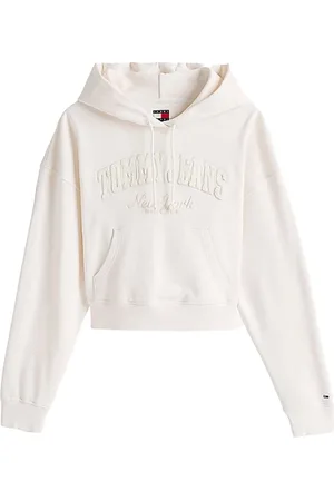 Tommy Hilfiger Sweathshirts & Hoodies, Dame, , XS, Bomuld, Logo Bomuld Hættetrøje