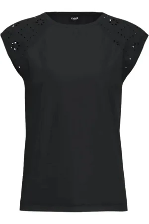 MARELLA Bluser & Skjorter, Dame, Sort, S, Elegant sort body til kvinder