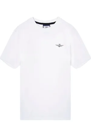 Aeronautica Militare Top, Herre, Hvid, M, Bomuld, Bomuld T-shirt