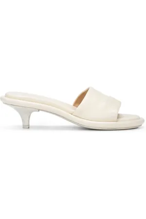 MARSÈLL Sko, Dame, Hvid, 38 EU, Læder, Hvide læder sandaler