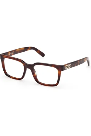 GCDS Tilbehør, unisex, Brun, 51 MM, Uld, Stilfulde Briller i Farve 052