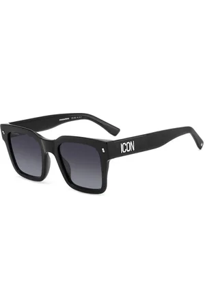 Dsquared2 Tilbehør, Herre, Sort, 51 MM, Retrostil Solbriller