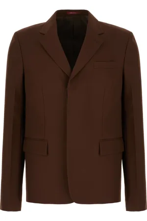 Gucci Jakke, Herre, Brun, M, Uld, Stilfulde Jakker og Veste Kollektion