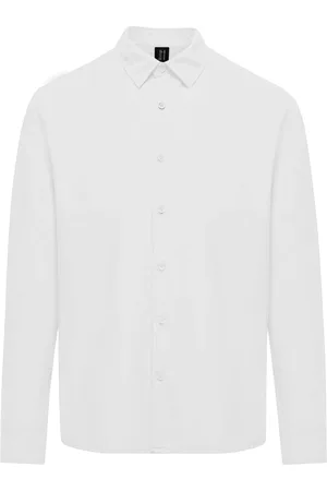 Bomboogie Skjorte, Herre, Hvid, 3XL, Bomuld, Stretch bomuld poplin skjorte