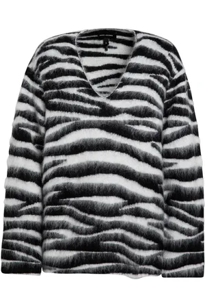 Marc Jacobs Strik, Dame, Sort, M, Nylon, V-hals Top
