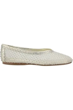FORTE FORTE Sko, Dame, Hvid, 40 EU, Mesh Strass Ballerinas