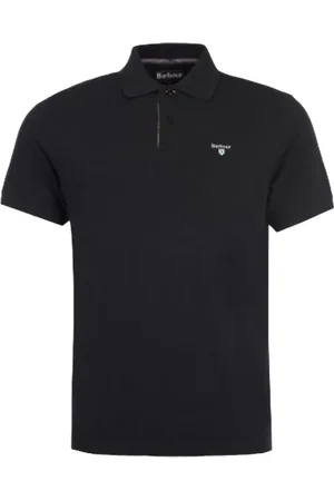 Barbour Top, Herre, Sort, 2XL, Klassisk Polo