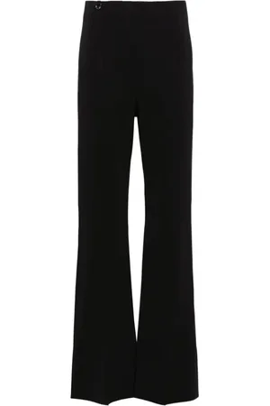 Jacquemus Bukser, Dame, Sort, XS, Le Pantalon Apollo Wide Bukser