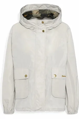 Barbour Jakke, Dame, Hvid, S, Polyester, Polyester Puffer og Parka Jakker