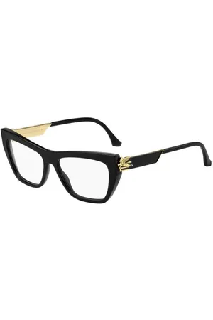 Etro Tilbehør, Dame, Sort, 54 MM, Uld, Stilfulde Briller i Sort