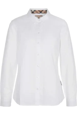 Barbour Bluser & Skjorter, Dame, Hvid, M, Bomuld, Bomuld T-shirt i hvid