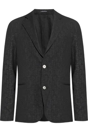 Emporio Armani Jakke, Herre, Sort, 2XL, Sorte Jakker til Mænd