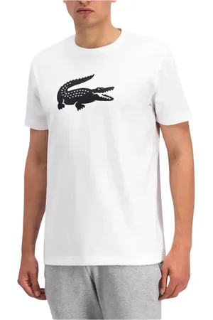 Lacoste Top, Herre, Hvid, XS, Bomuld, Regular Fit T-shirt