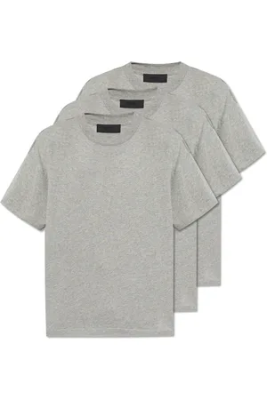 FEAR OF GOD Top, Herre, Grå, S, Bomuld, Tre-pakke T-shirts