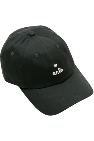 Arte Antwerp Tilbehør, Herre, Sort, ONE SIZE, Bomuld, Broderet Hjerte Logo Kasket