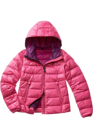 Blauer Jakke, Dame, Lyserød, XS, Uld, Fuchsia Puffer Jakke