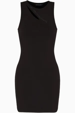 Armani Exchange Kjole, Dame, Sort, S, Sorte Kjoler til Kvinder