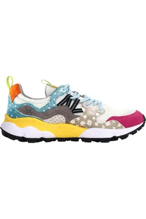 Flower Mountain Sko, Dame, Flerfarvet, 37 EU, Læder, Tekstil Dame Sneakers