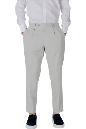 Antony Morato Bukser, Herre, Grå, M, Uld, Elegant Herre Habitbukser