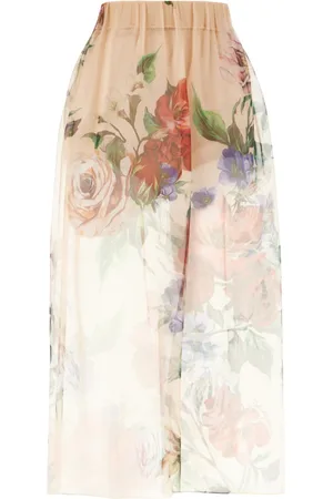 Dolce & Gabbana Bukser, Dame, Flerfarvet, XS, Uld, Stilfuld Gonne til et trendy look