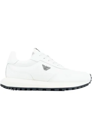 Emporio Armani Sko, Herre, , 43 EU, Casual Sneakers til hverdagsbrug