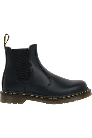 Dr. Martens Sko, Dame, Sort, 39 EU, Læder, Glatte sorte Chelsea støvler
