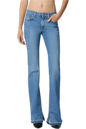 John Richmond Jeans, Dame, Blå, W24, Bomuld, Jeans blå flare