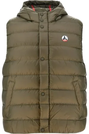 Jott Jakke, Herre, Grøn, 2XL, Let Ærmeløs Puffer Jakke