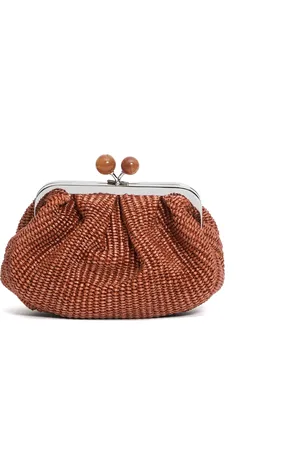 Max Mara Taske, Dame, , ONE SIZE, Raffia Mini Pastry Bag