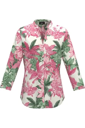 MARELLA Bluser & Skjorter, Dame, Flerfarvet, M, Uld, Tidløs Elegance Pink Skjorte
