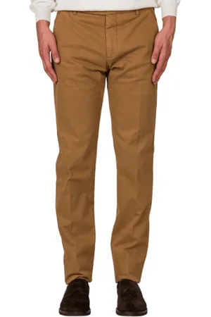 Berwich Bukser, Herre, Brun, 3XL, Bomuld, Brun Bomuld Regular Fit Bukser Xgab