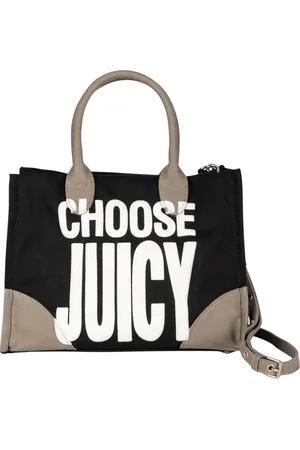 Juicy Couture Taske, Dame, Flerfarvet, ONE SIZE, Bomuld, Iris Plastisol M. Shoppin Cotton Black Combo