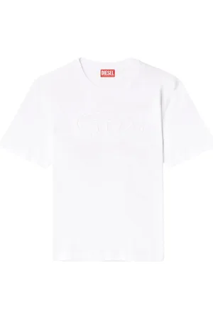 Diesel Top, Herre, Hvid, XS, T-Juster Bigoval T-shirts