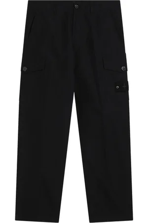 Stone Island Bukser, Herre, Sort, W32, Bomuld, Cargo Ghost Bukser