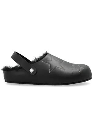 Stella McCartney Sko, Dame, Sort, 36 EU, Læder, Slides lavet af