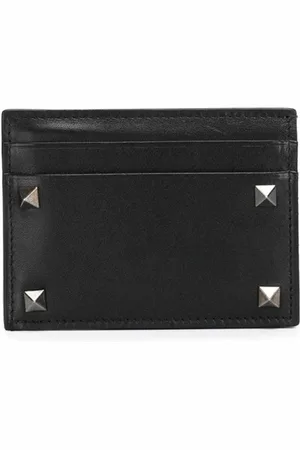 VALENTINO GARAVANI Tilbehør, Herre, Sort, ONE SIZE, Rockstud Kortholder