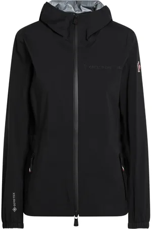 Moncler Jakke, Dame, Sort, L, Uld, Letvægtsjakke